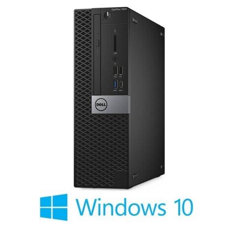 Calculatoare Dell OptiPlex 7050 SFF, i7-6700, 16GB DDR4, 512GB SSD, Win 10 Home